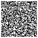 QR code with P JS Stitch & Time contacts