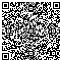QR code with P J's Deli contacts