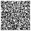 QR code with P Hoffmann contacts
