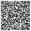 QR code with K & T Storage contacts