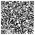 QR code with B & D Drywall contacts