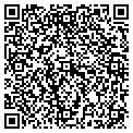 QR code with D & R contacts