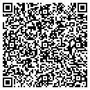 QR code with P J Service contacts