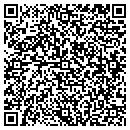 QR code with K J's Cutting Point contacts