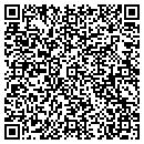 QR code with B K Storage contacts