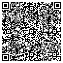 QR code with B & B Printing contacts