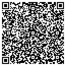 QR code with H & P Excavating contacts