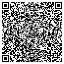 QR code with H Cleaning Service contacts