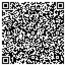 QR code with D & D Trenching contacts