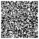 QR code with P D's Barber Shop contacts