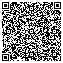 QR code with K & K Cars contacts