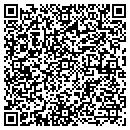 QR code with V J's Trucking contacts