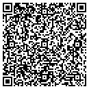 QR code with M B D Farms Inc contacts
