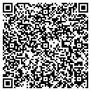 QR code with H & R Service contacts