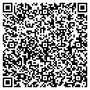 QR code with P T Service contacts