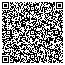 QR code with P & J Equipment contacts
