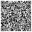 QR code with V Bartels contacts