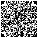 QR code with P & L Auto Sales contacts