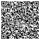 QR code with E & T Tire Center contacts