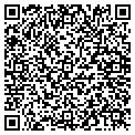 QR code with P & R Inc contacts