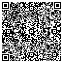 QR code with C & B Siding contacts