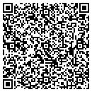 QR code with R Hichwa MD contacts