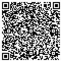QR code with B K's contacts