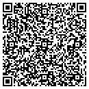 QR code with B & G Trenching contacts