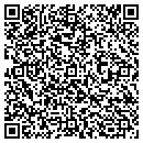 QR code with B & B Bowling Center contacts