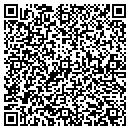 QR code with H R Factor contacts