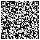 QR code with H&W Motors contacts