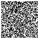 QR code with B & B Billiard Service contacts