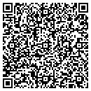 QR code with H & H Xray contacts