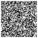 QR code with H & B Custom Homes contacts