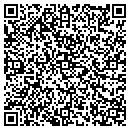 QR code with P & W Pattern Mill contacts