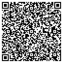 QR code with K & B Storage contacts