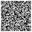 QR code with G W Storage Units contacts