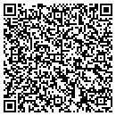 QR code with P W Pipe contacts