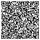 QR code with K & B Storage contacts