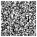 QR code with H & R Diesel contacts