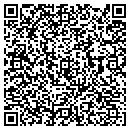 QR code with H H Painting contacts