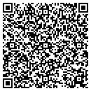 QR code with D & W Service contacts