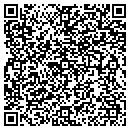 QR code with K 9 University contacts