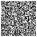 QR code with K K Trucking contacts