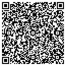 QR code with N R F Inc contacts