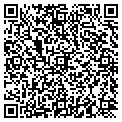 QR code with J & M contacts