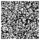 QR code with B & B Self Storage contacts