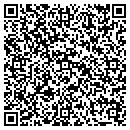QR code with P & R News Inc contacts