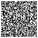 QR code with 3 Moore Farm contacts