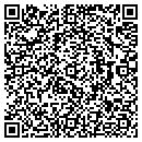 QR code with B & M Tiling contacts